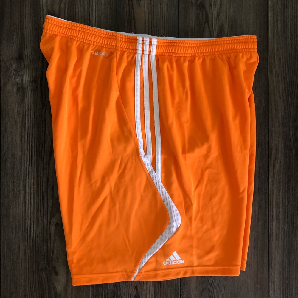 Orange & White adidas Climacool Shorts